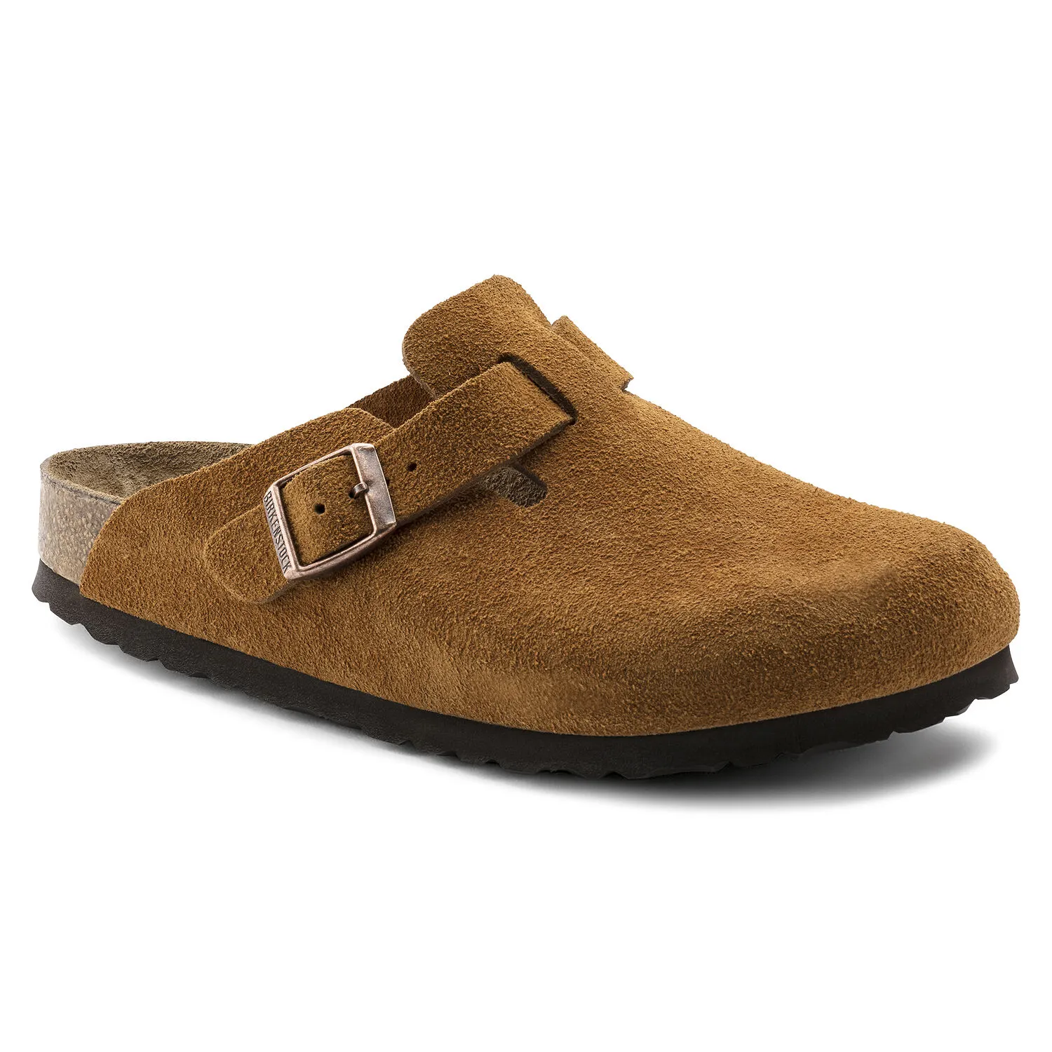 靴 BIRKENSTOCK BOSTON Softbed Regular 41 Birkenstock Boston Soft Footbed Regular Unisex Taupe – Holabird Sports