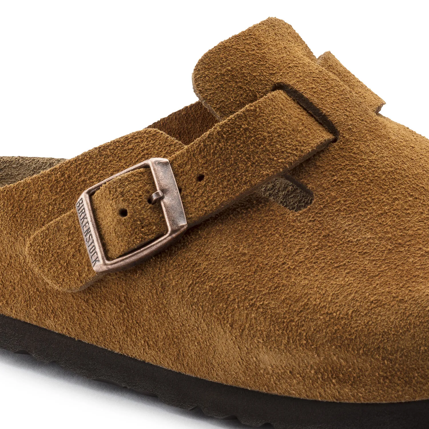 Boston SFB Mink Suede Leather
