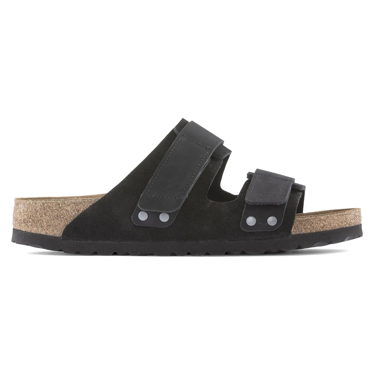 Uji / ウジ ヌバック/スエードレザー ブラック | BIRKENSTOCK
