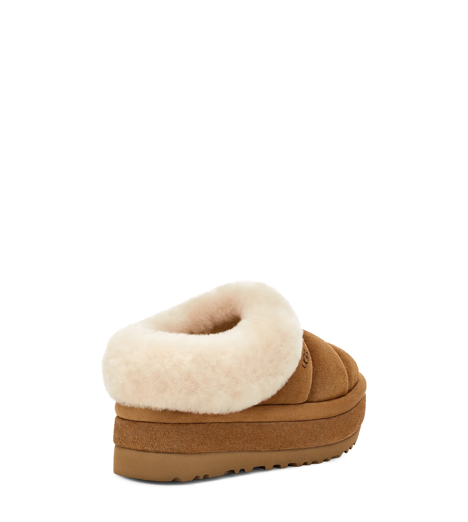 UGG TAZZLITA FLATFORM SLIPPER IN CHESTNUT – AKIRA
