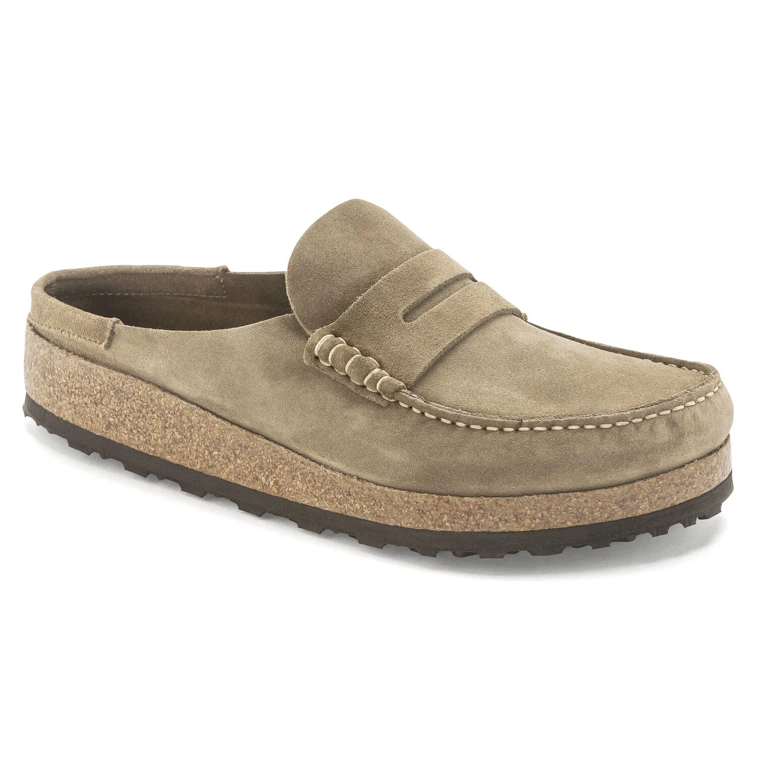 お歳暮 人気 オシャレ - Naples Birkenstock Birkenstock Suede Taupe 靴