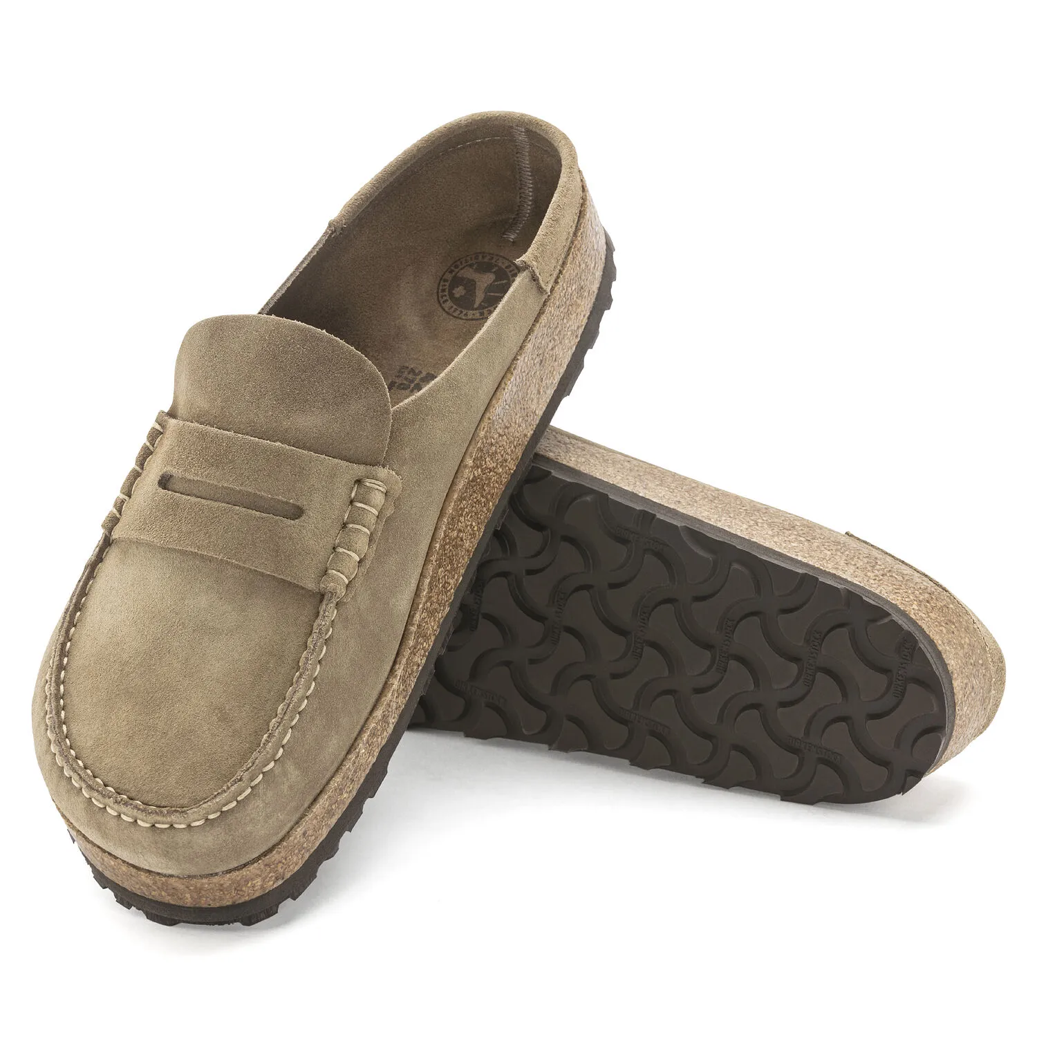 ほぼ新品 BIRKENSTOCK Naples 40 TAUPE Naples Wrapped Suede Leather Taupe | BIRKENSTOCK