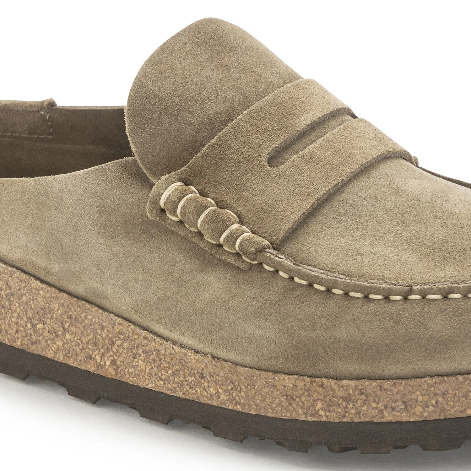 人気海外ブランドアイテム｜ファッション通販 - Naples Birkenstock Birkenstock Suede Taupe 靴