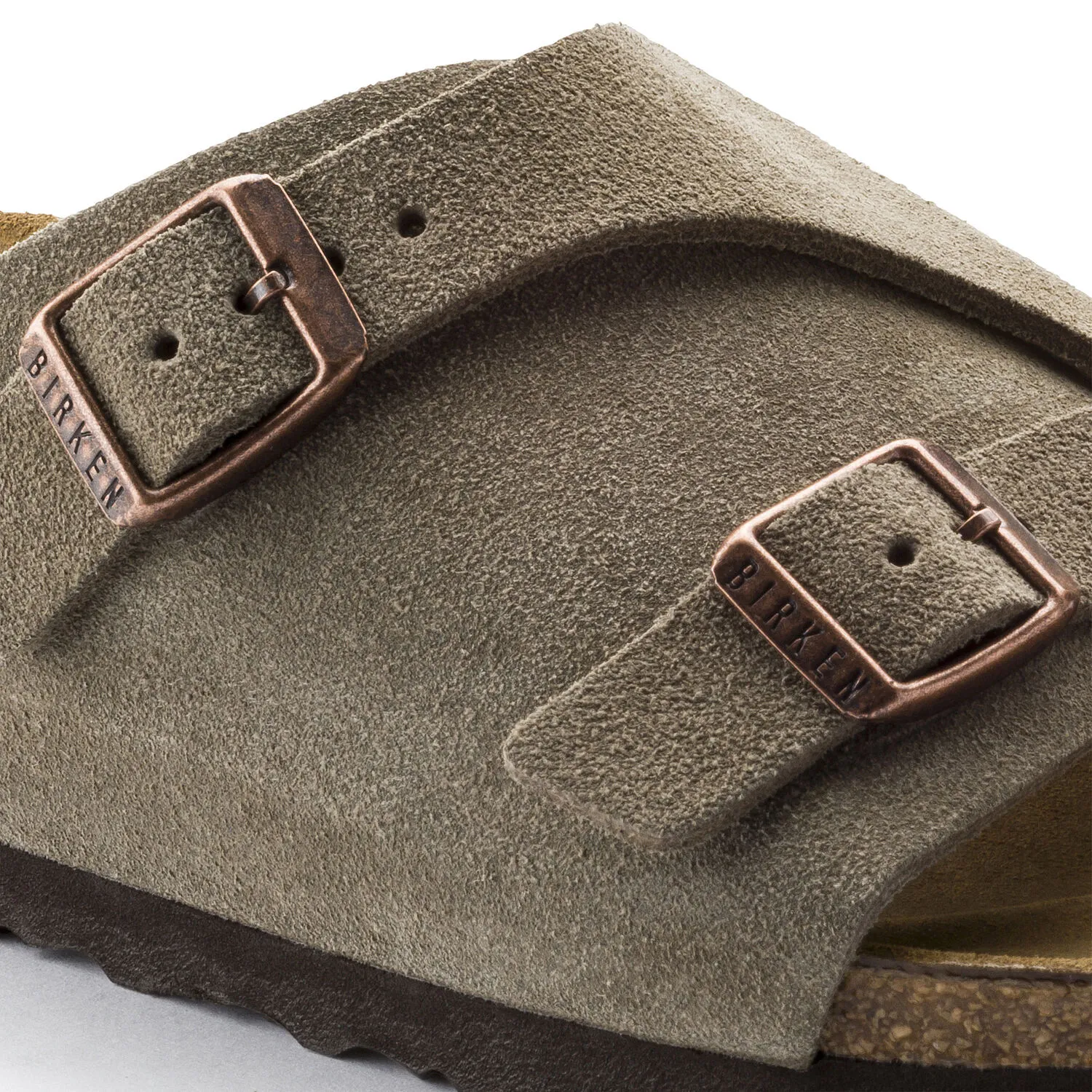 Birkenstock Zurich Taupe Suede