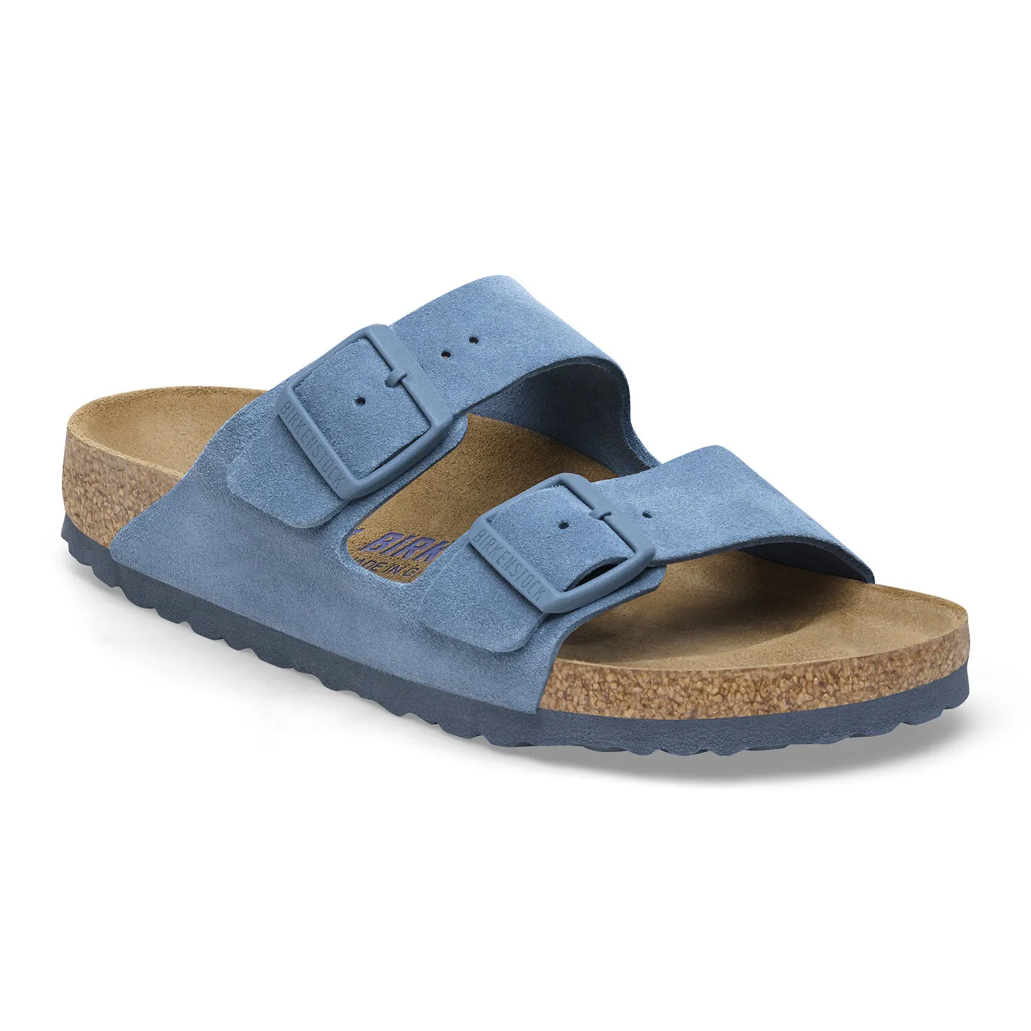Birkenstock Teal Suede Double-Strap Sandals Birkenstock Arizona Sandals - Suede | Title Nine main image 4