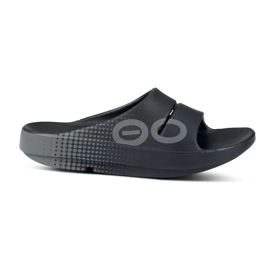 Oofos OOfos OOAHH UNISEX Matrix/Black