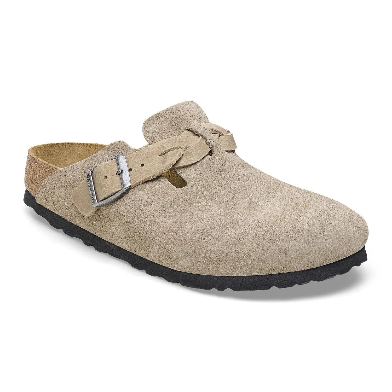 e*e様 BIRKENSTOCK Boston Braided トープ　40 Birkenstock Boston Braided Taupe Suede