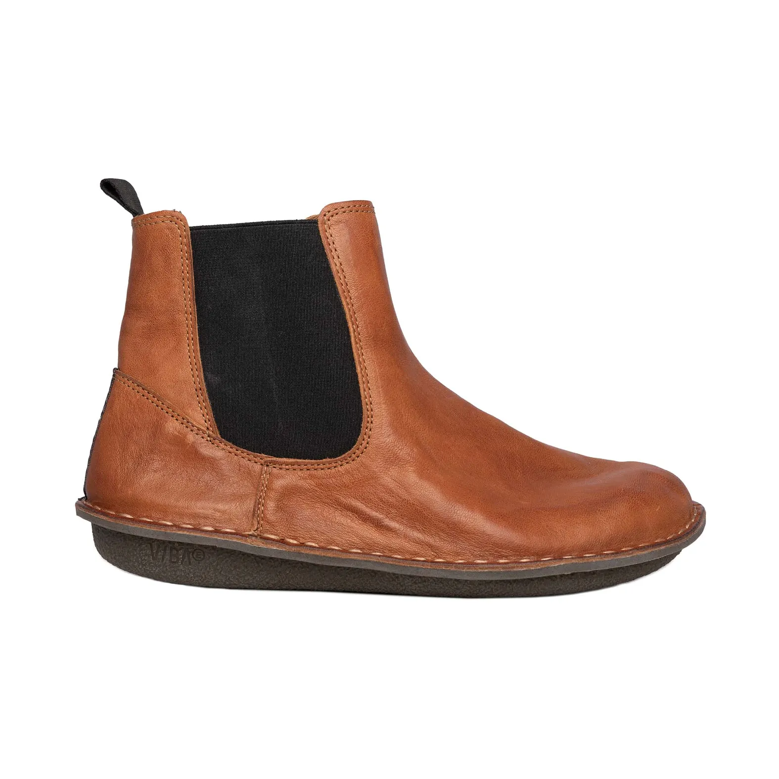 VIBAe Helsinki Leather Cognac Brown/Coffee