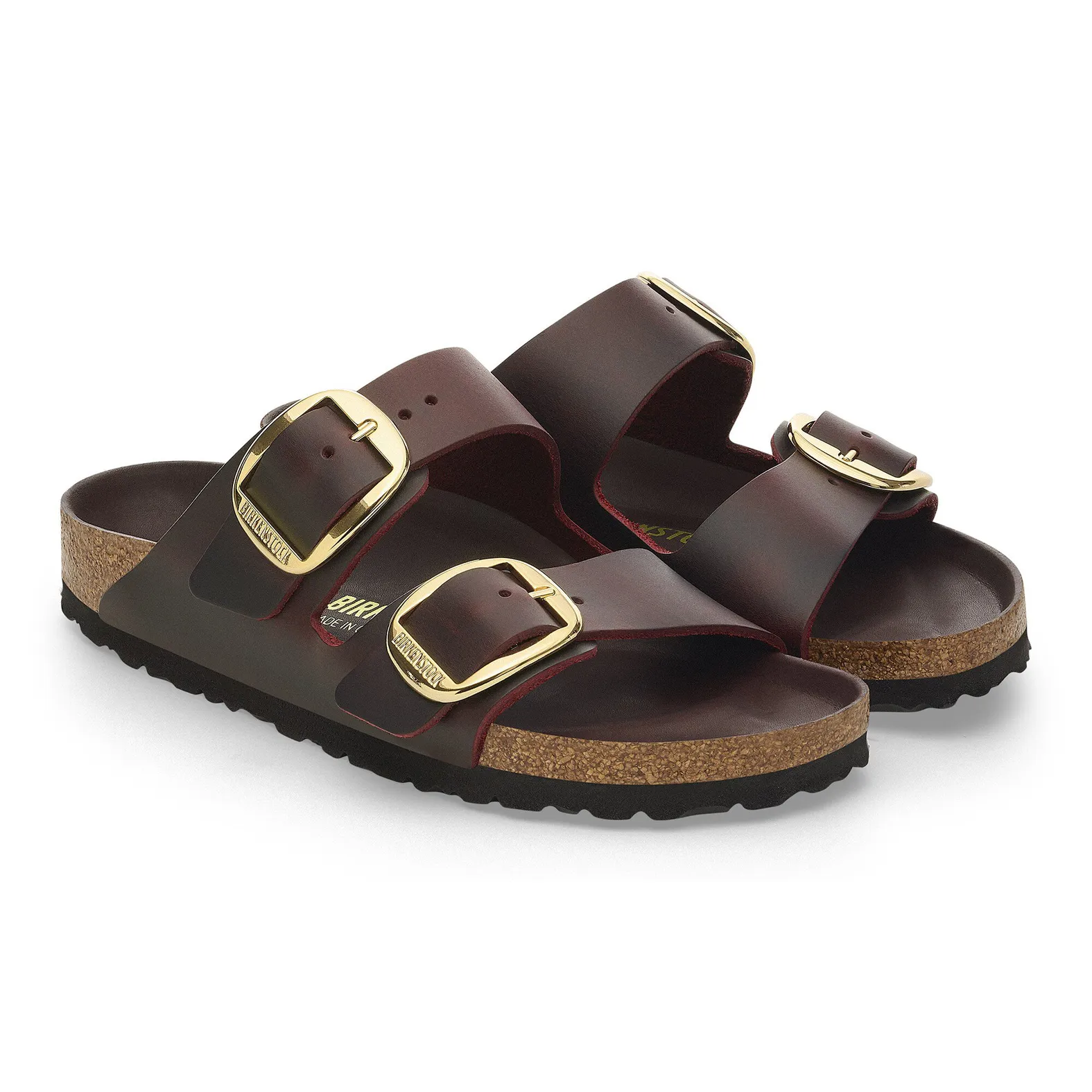 Birkenstock Arizona Big Buckle Oiled Leather (Narrow Width) Zinfandel