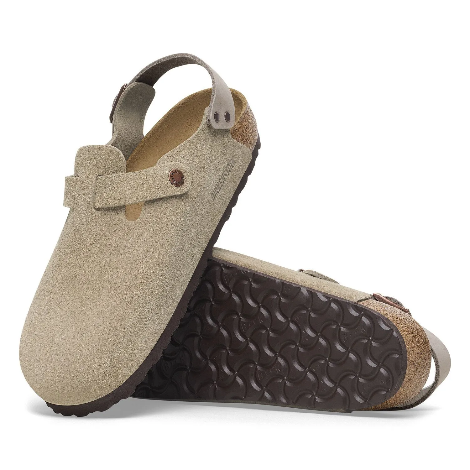 ＜BIRKENSTOCK＞Tokio II Suede Birkenstock - Tokio II Suede Leather Sandal in Taupe – Stoy