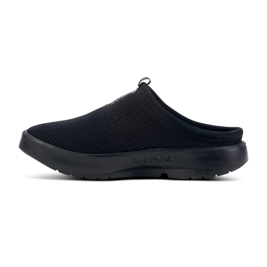 Oofos OOcoozie Sport Mule - Womens Black