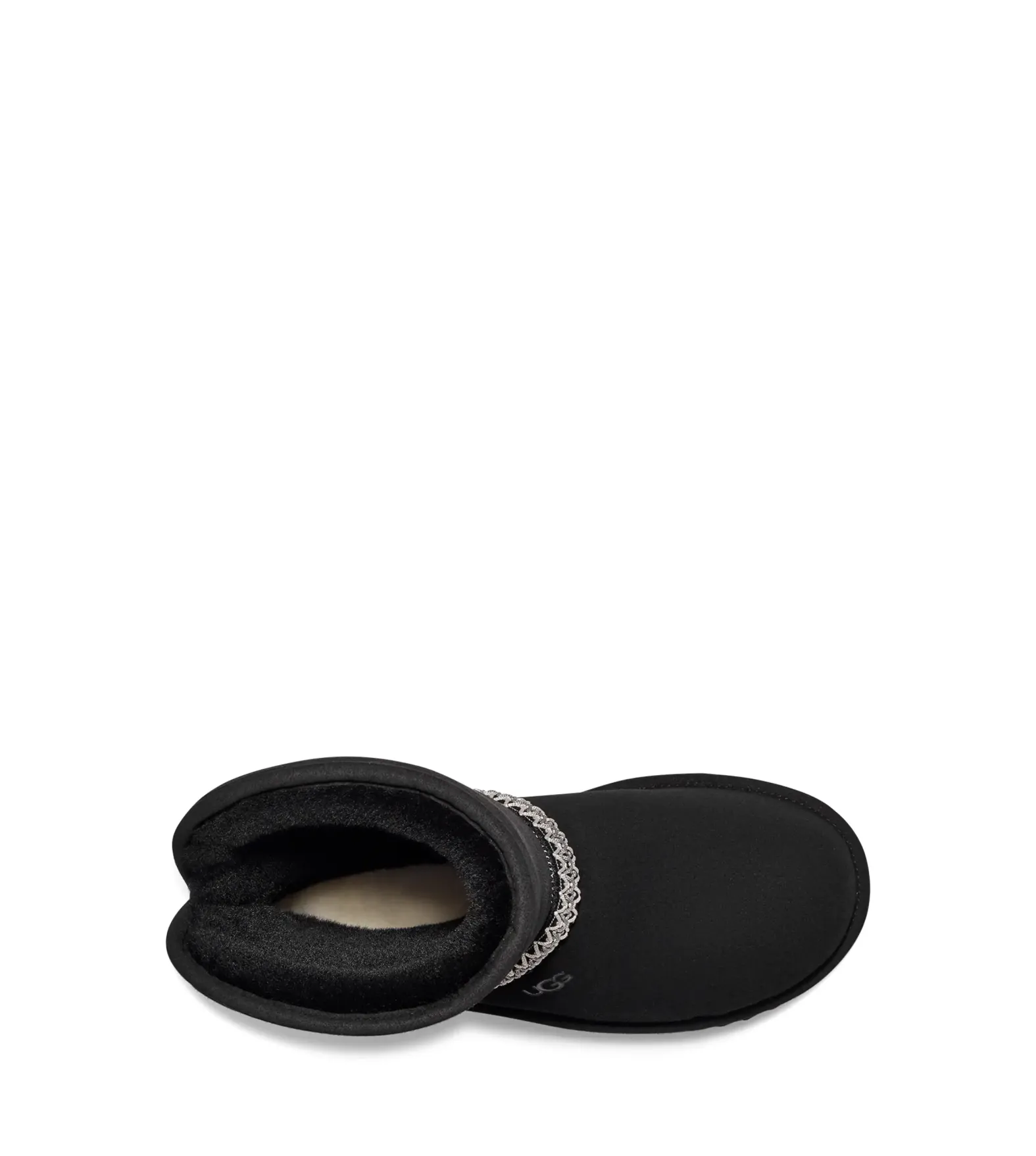 Ugg Classic Short Crescent Black