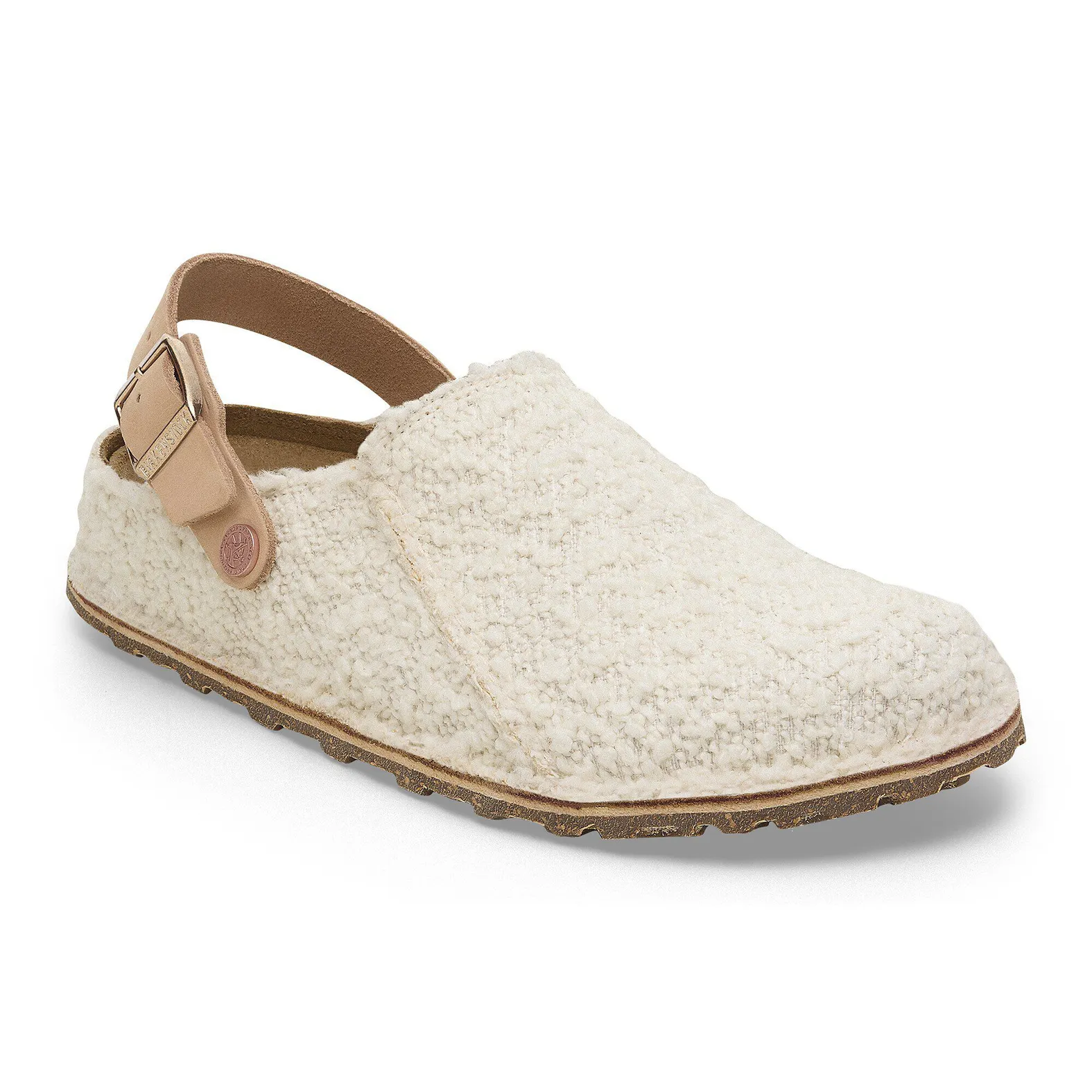 Birkenstock Lutry Premium Eggshell Textile