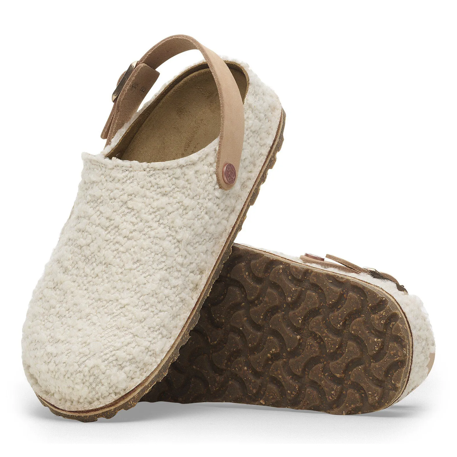 Birkenstock Lutry Premium Eggshell Textile
