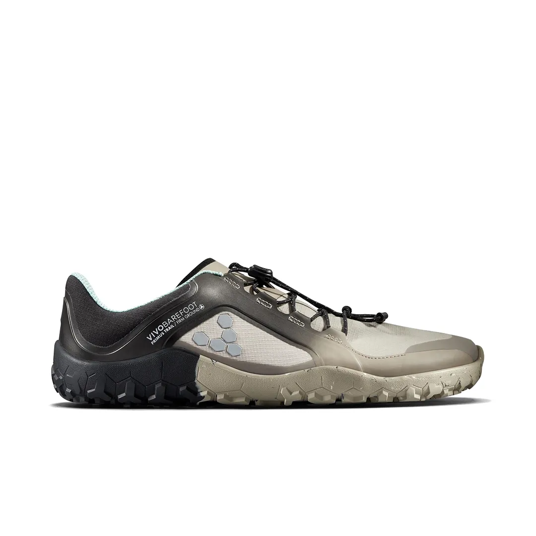 Vivo Barefoot Primus Trail III All Weather FG - Mens Pebble Vivo Barefoot Primus Trail III All Weather FG - Mens Pebble
