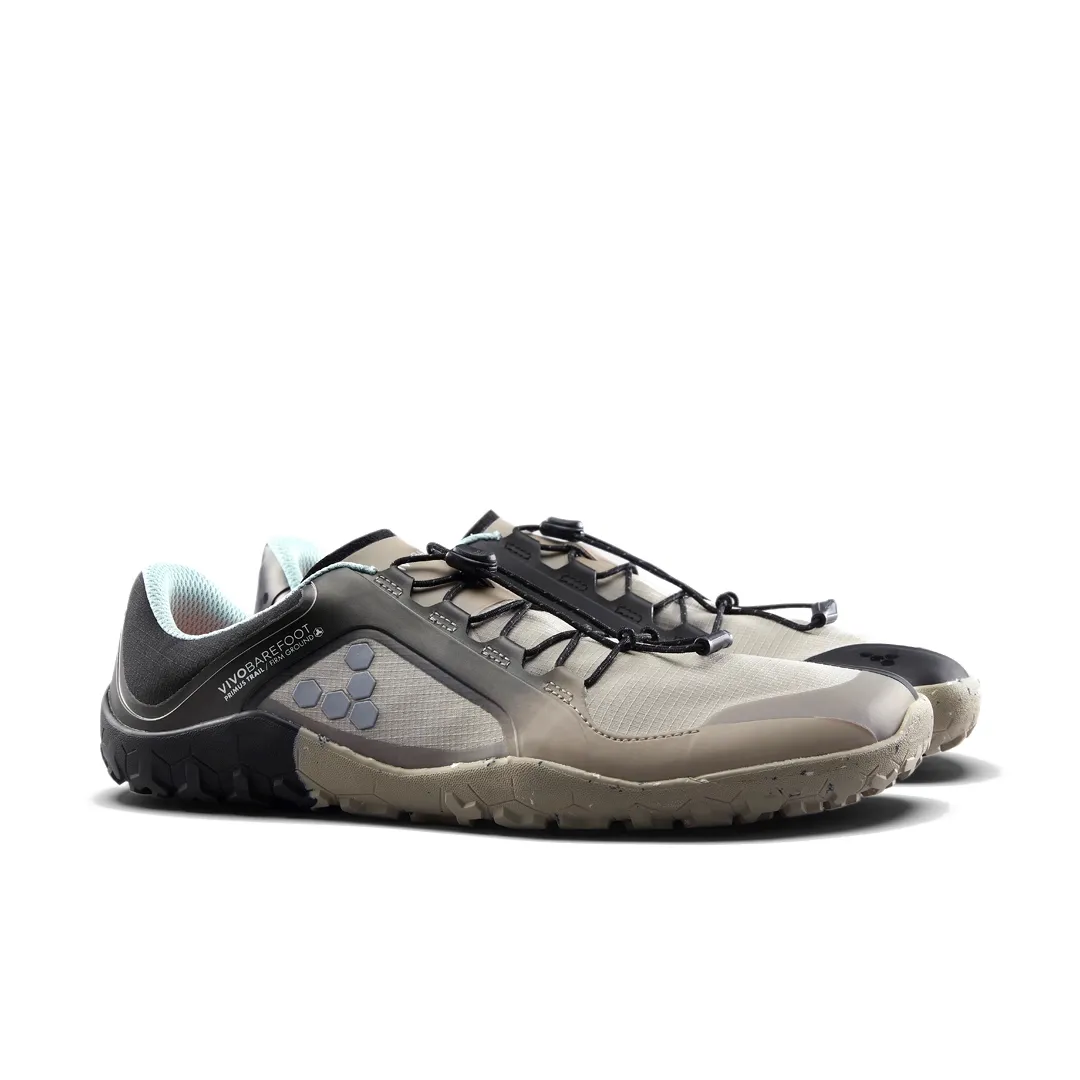 Vivo Barefoot Primus Trail III All Weather FG - Mens Pebble Vivo Barefoot Primus Trail III All Weather FG - Mens Pebble