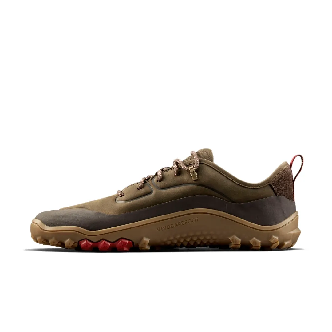 Vivo Barefoot Tracker Leather Low - Mens Bracken