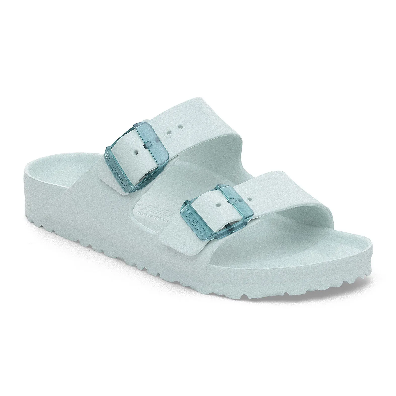 Birkenstock Blue Sandals with Two-Strap Design Amazon.com | Birkenstock Leather sandals nubuck femme  main image 3