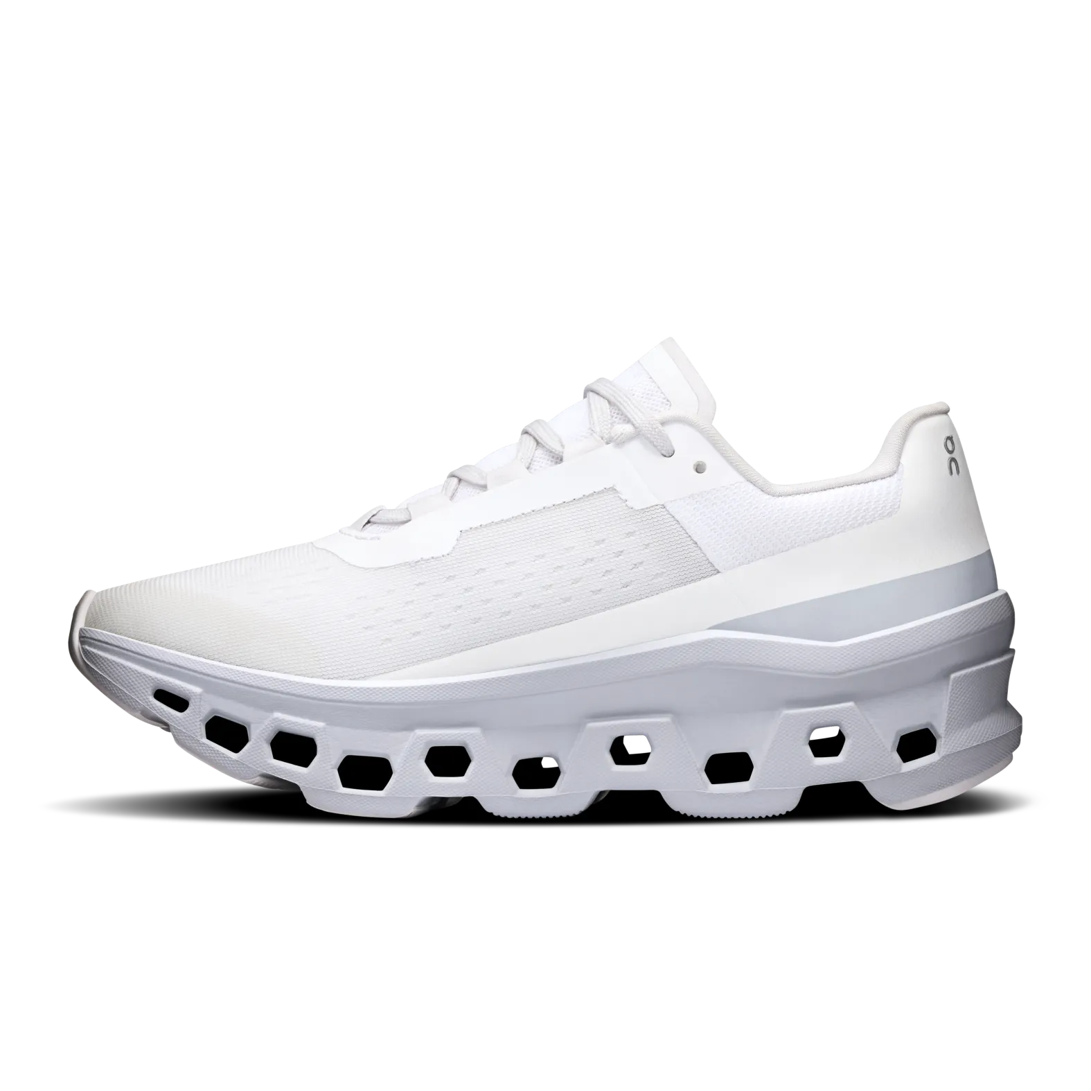 On Running Cloudmonster - Womens White/Glacier