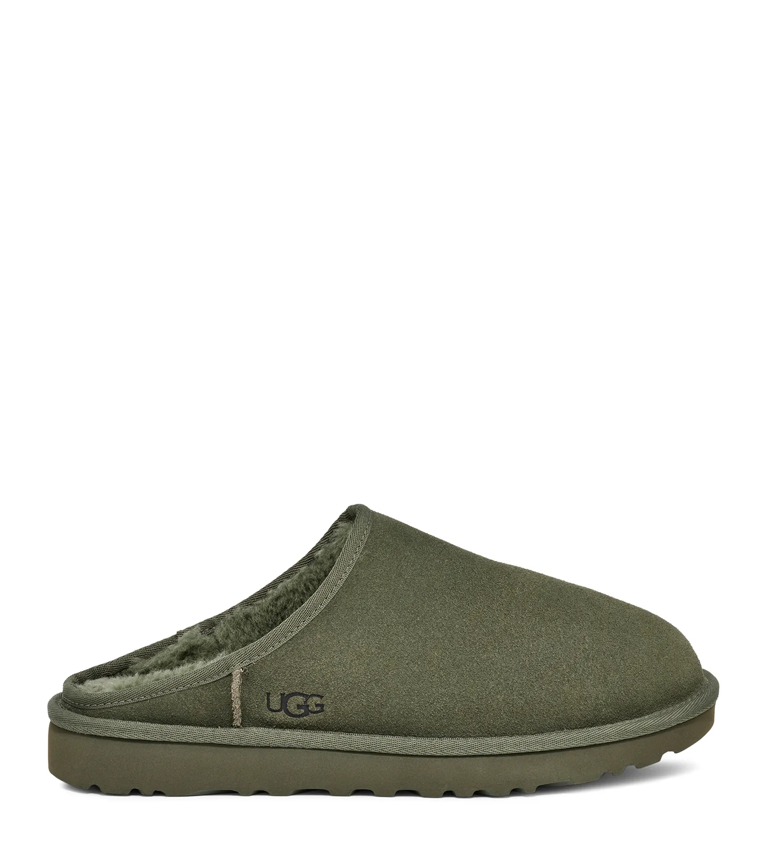 UGG Scuff Men Suede Slippers Green UGG Suede Green Slippers for Men for sale | eBay main image 4