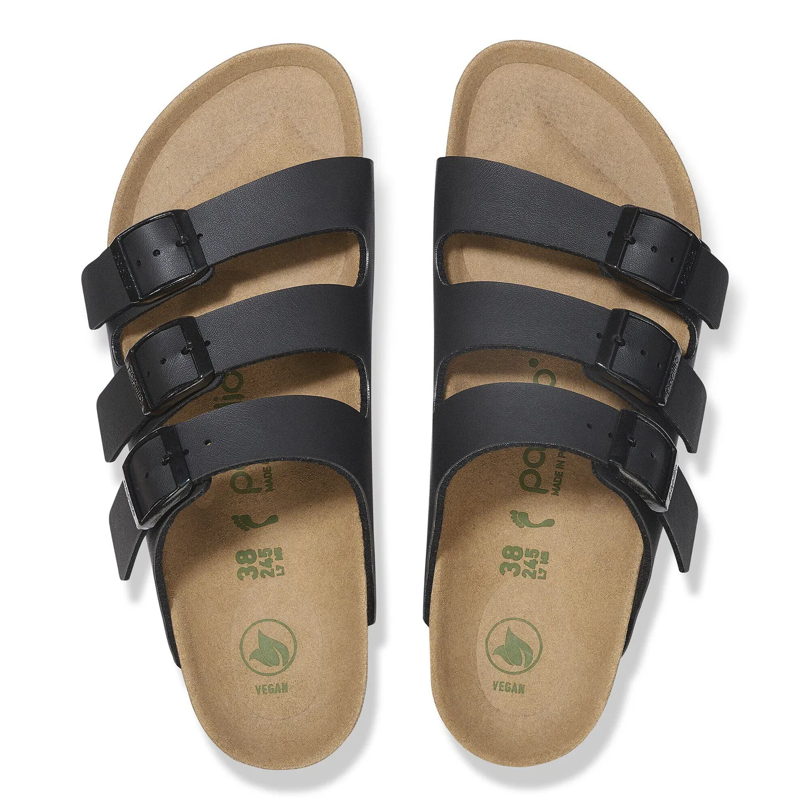 Birkenstock Florida Flex Platform Vegan Black BirkoFlor