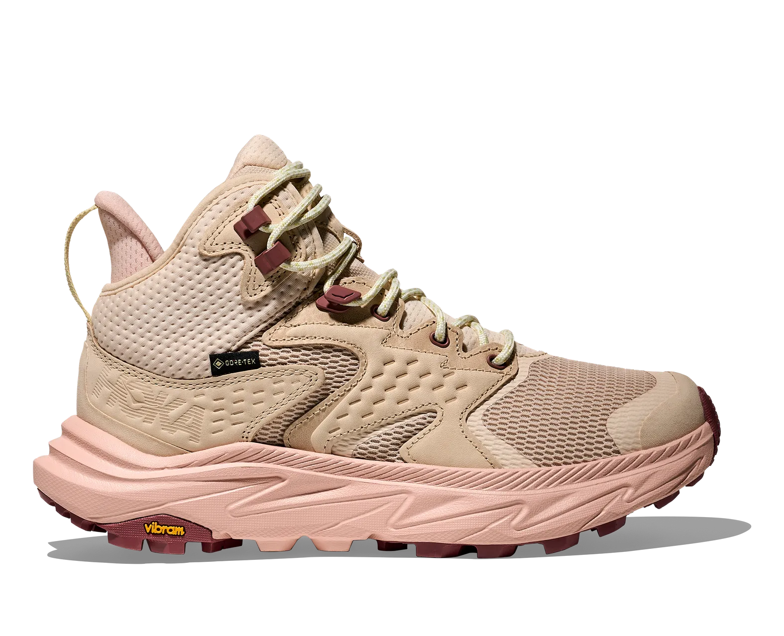kaokao★ 　V　9261 Hoka One One Anacapa 2 Mid GTX - Womens Oak/Rose Latte