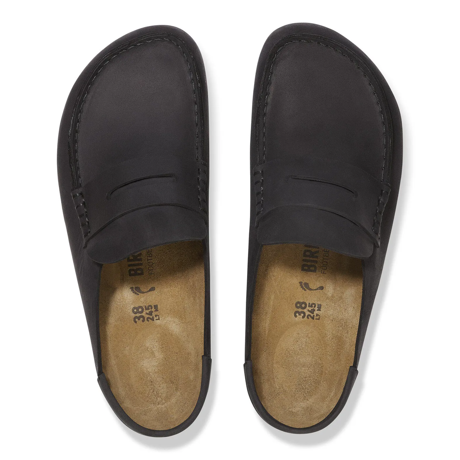 Birkenstock Naples Wrapped Black Oiled