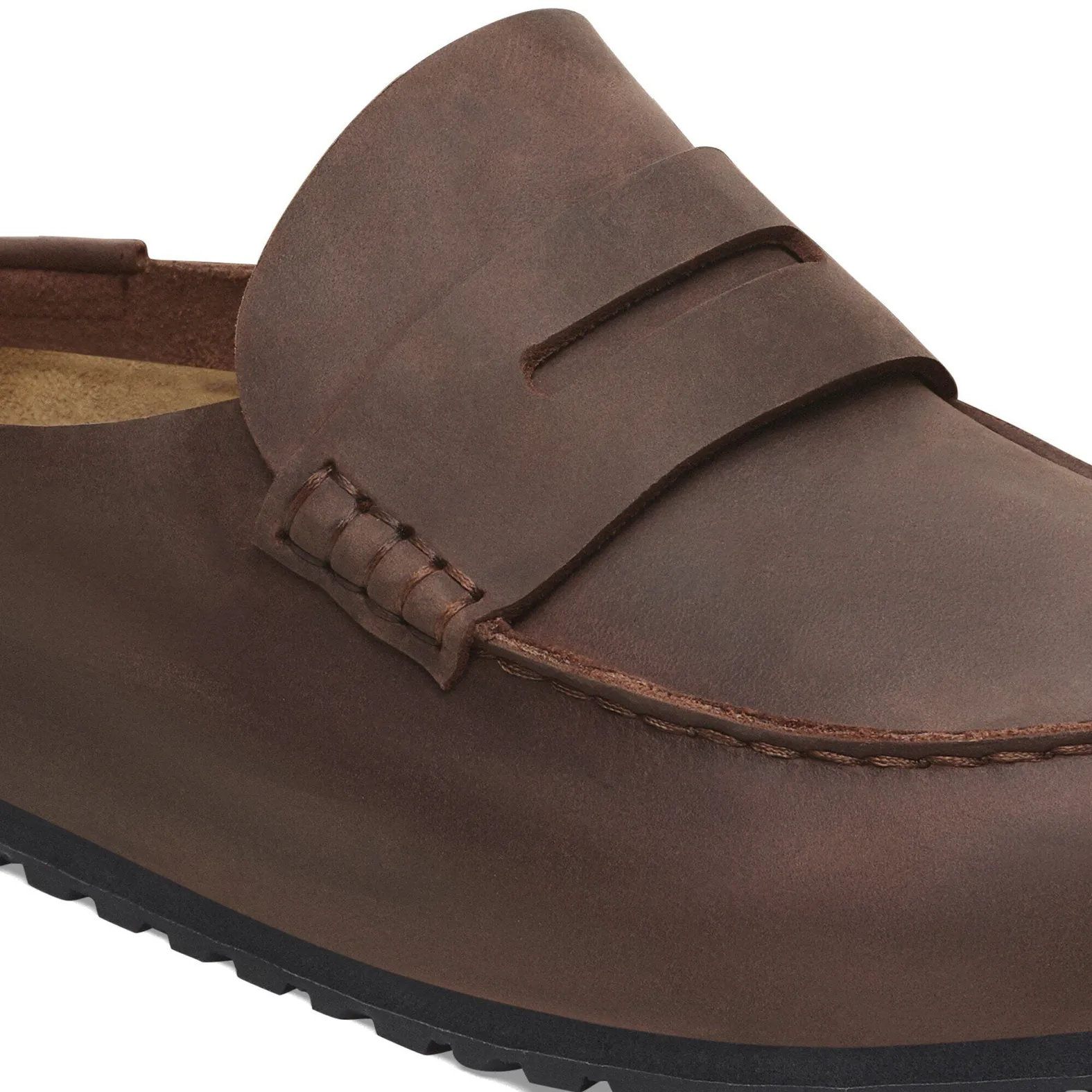 Birkenstock Men's Naples Wrapped Oiled Leather (Regular Width) Habana