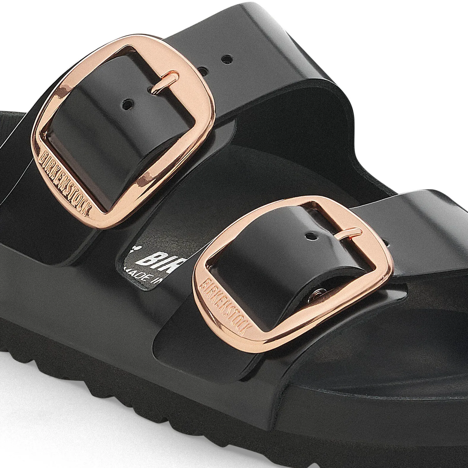 Birkenstock Arizona Big Buckle Exquisite High Shine Black