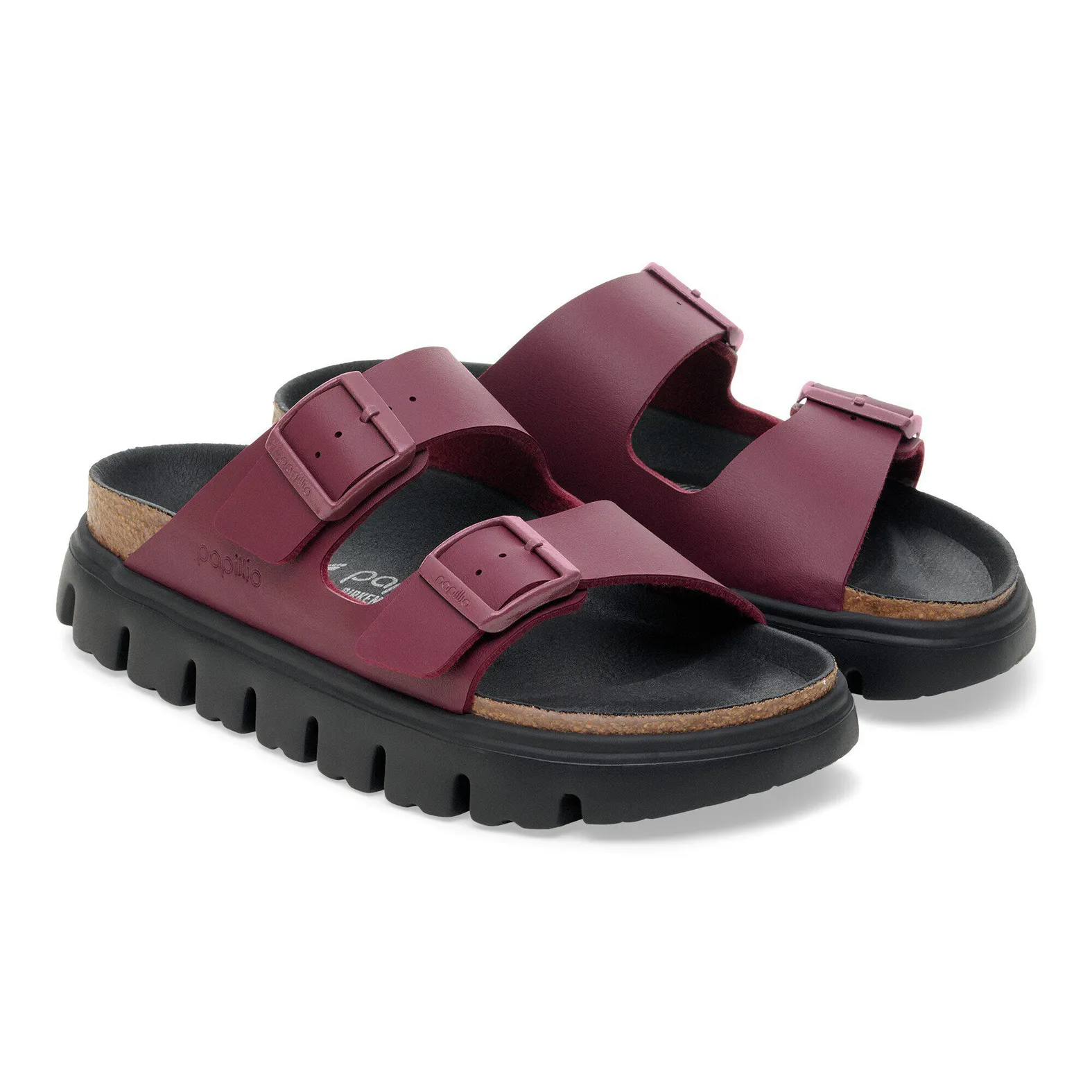 Birkenstock Women's Arizona Papillio Chunky Birko-Flor (Narrow