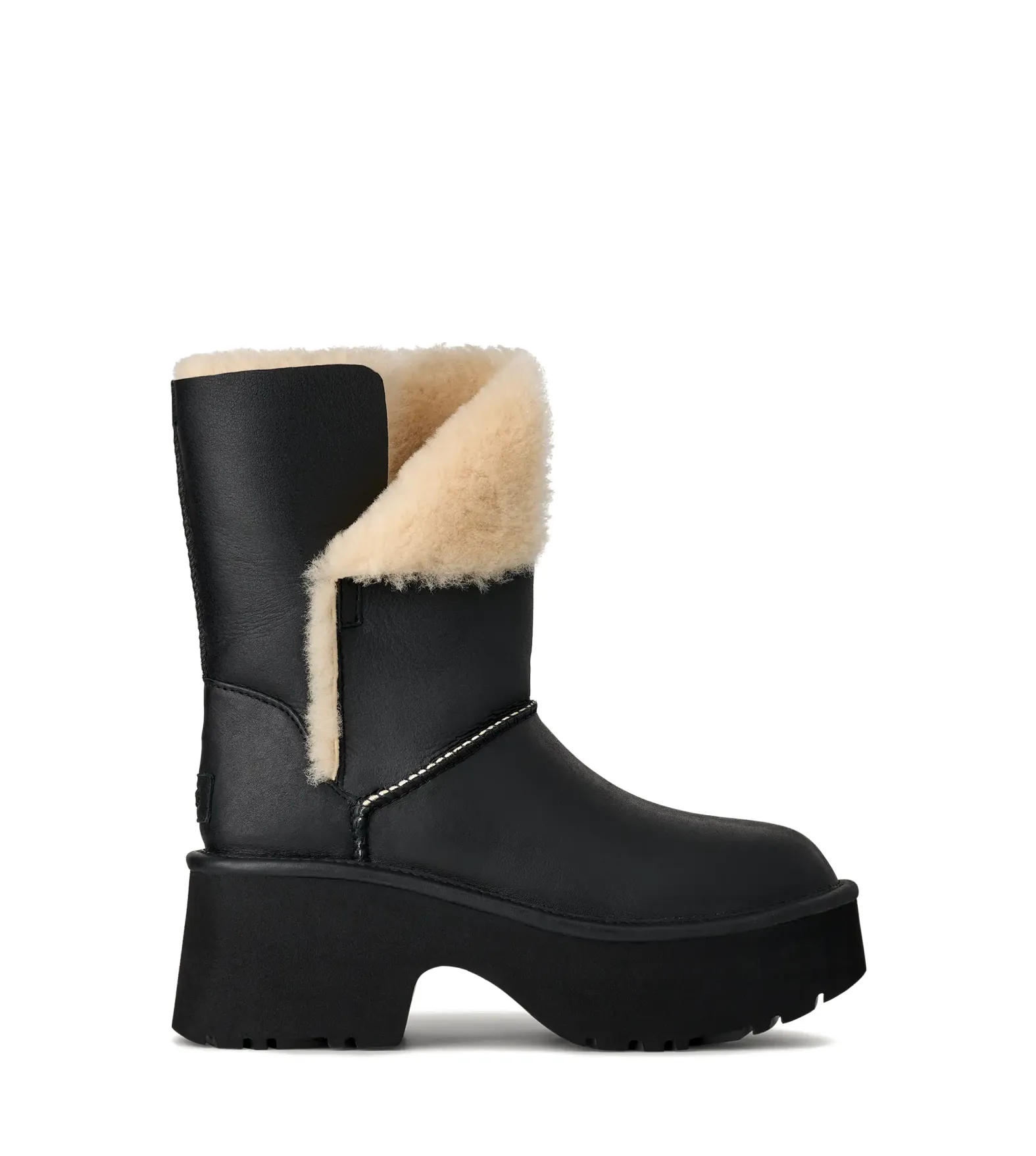 Ugg Esmee Leather Boot Black