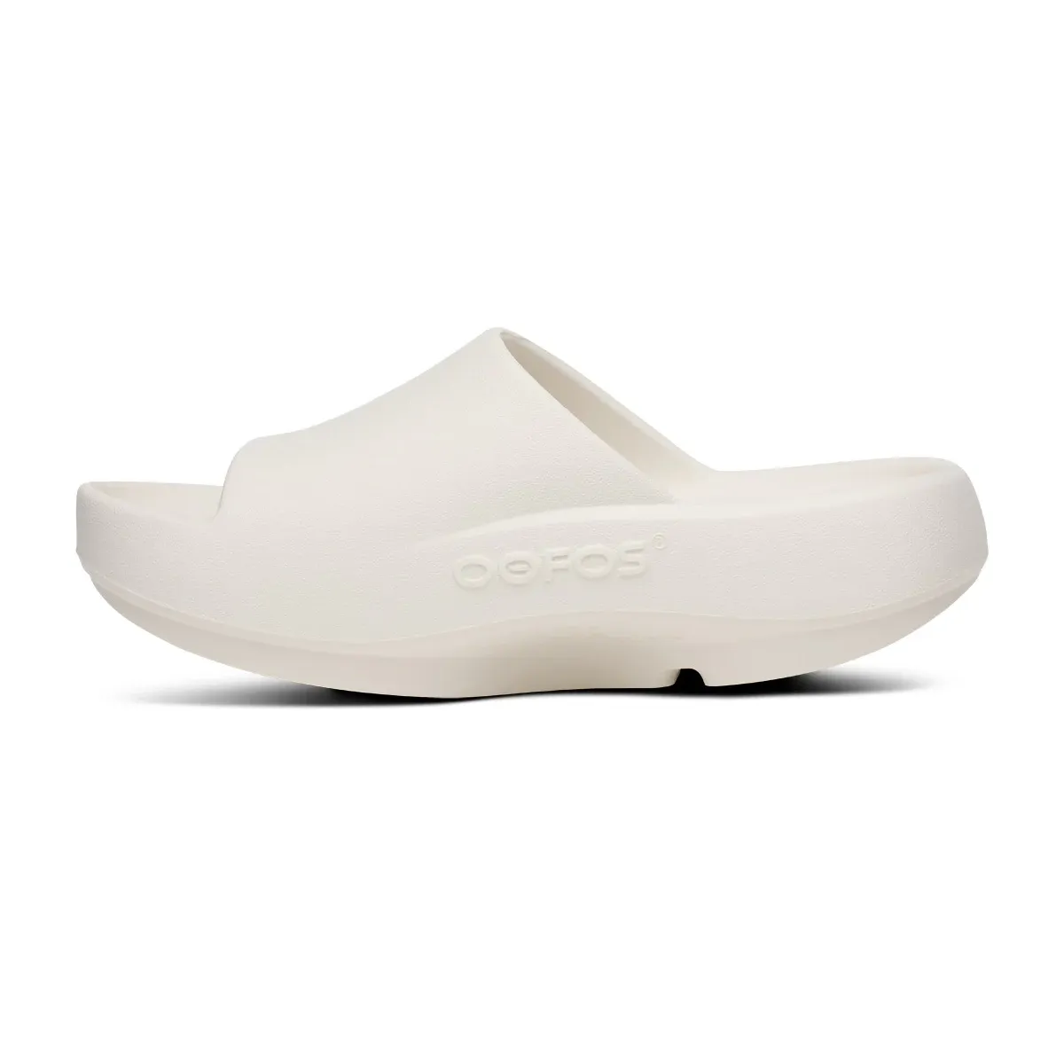OOfos OOahh+ Slide Unisex Chalk