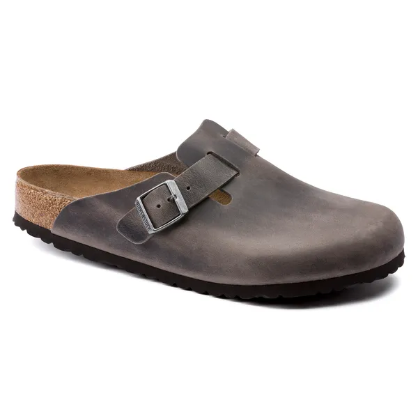 Birkenstock Boston SFB Oil LTR wmn Iron