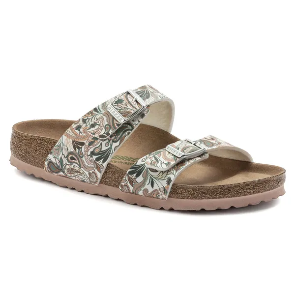 Birkenstock Sydney Vegan Paisley Light Rose BirkoFlor