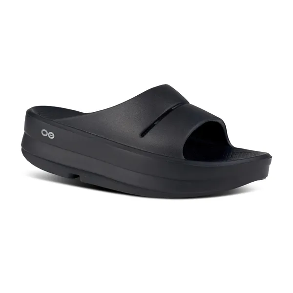 Oofos OOmega OOahh Slide B BLACK