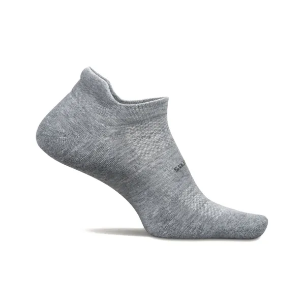 Feetures Feetures High Performance Max Cushion Tab Light Gray