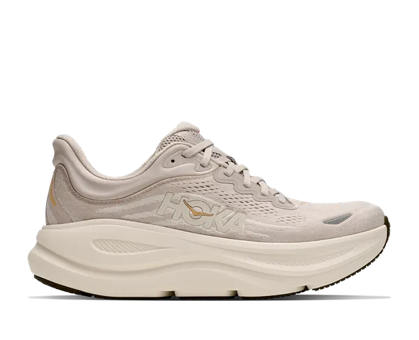 HOKA W BONDI 9 RIVER ROCK GREY/ALABASTER