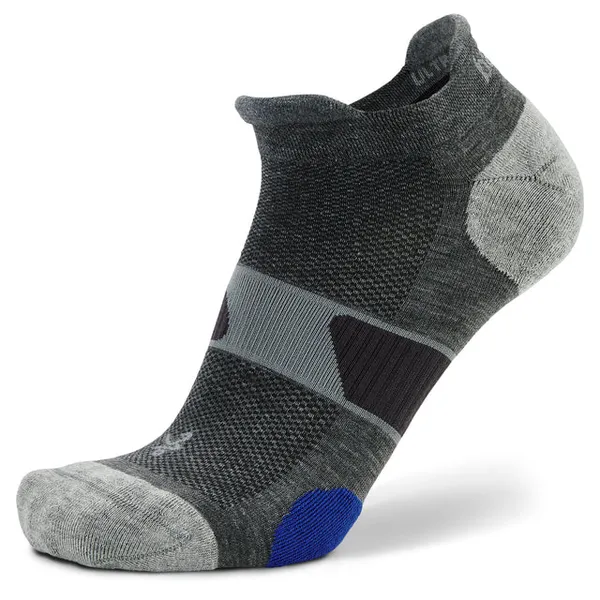 Balega Balega Ultraglide No Show Grey Heather