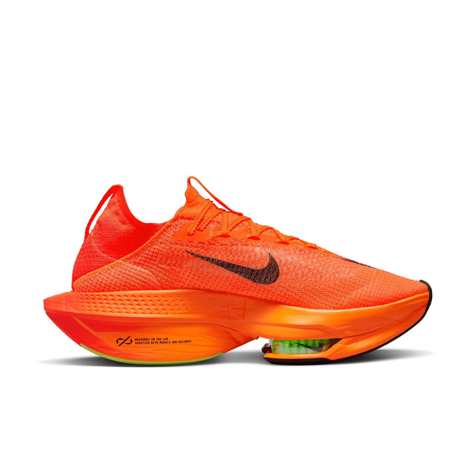 Nike Men's Alphafly Next% 2 Orange/Black