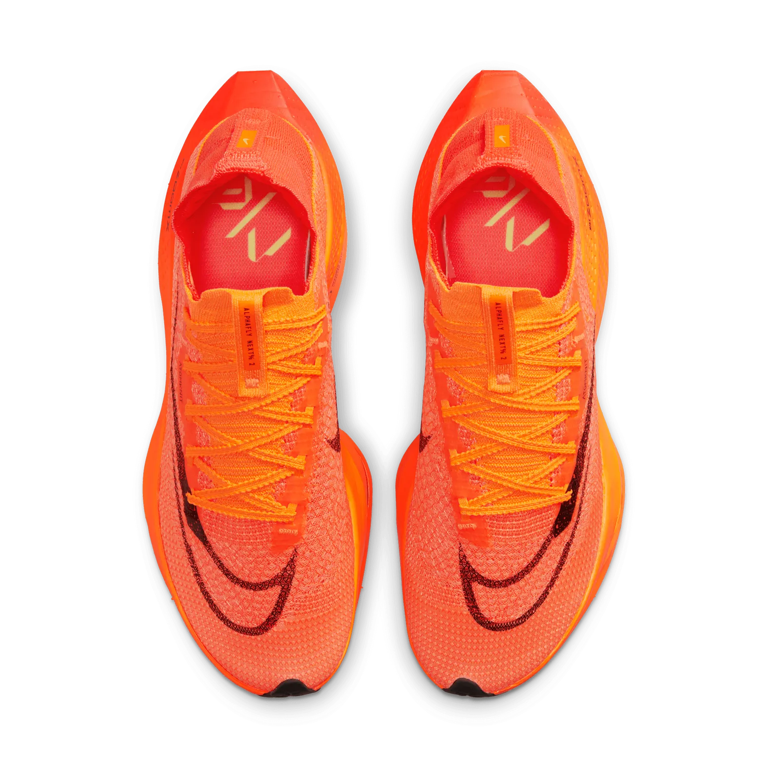 Nike Men's Alphafly Next% 2 Orange/Black