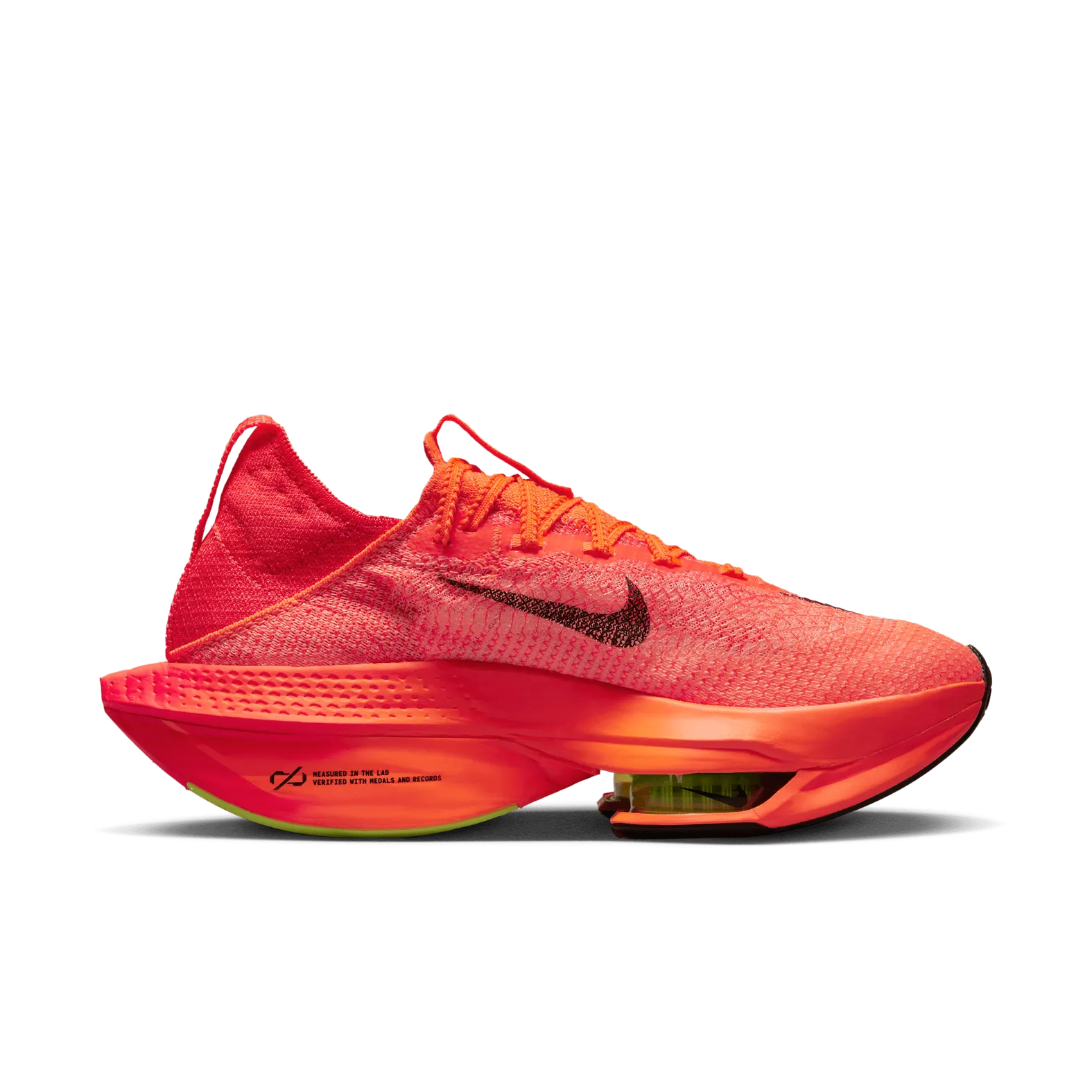 Nike Women's Alphafly Next% 2 800 Orange/Black