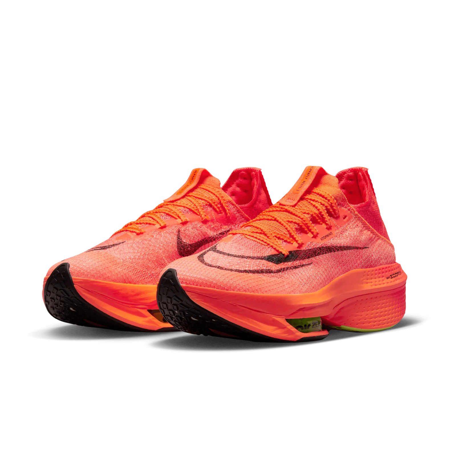 Nike Women's Alphafly Next% 2 800 Orange/Black