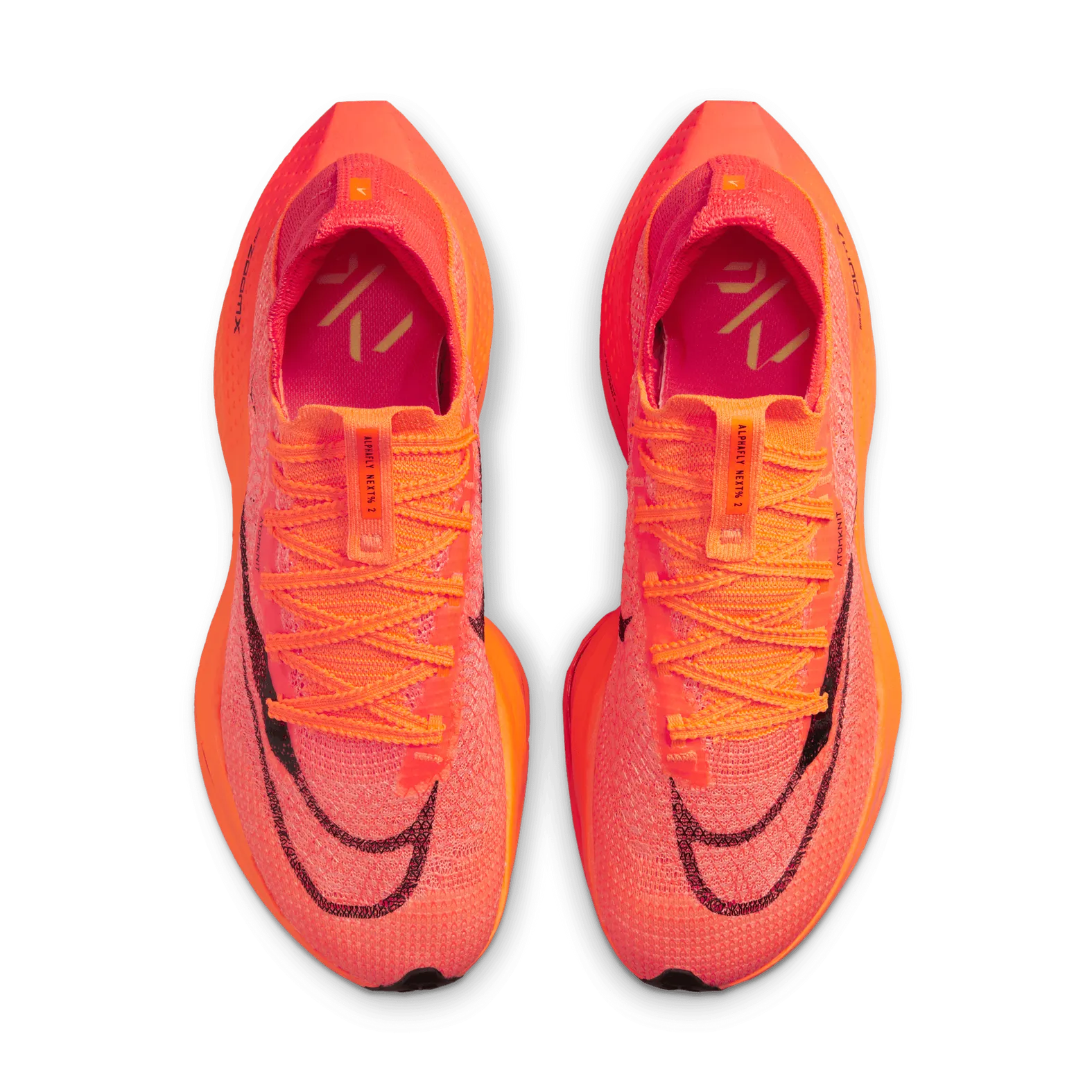 Nike Women's Alphafly Next% 2 800 Orange/Black
