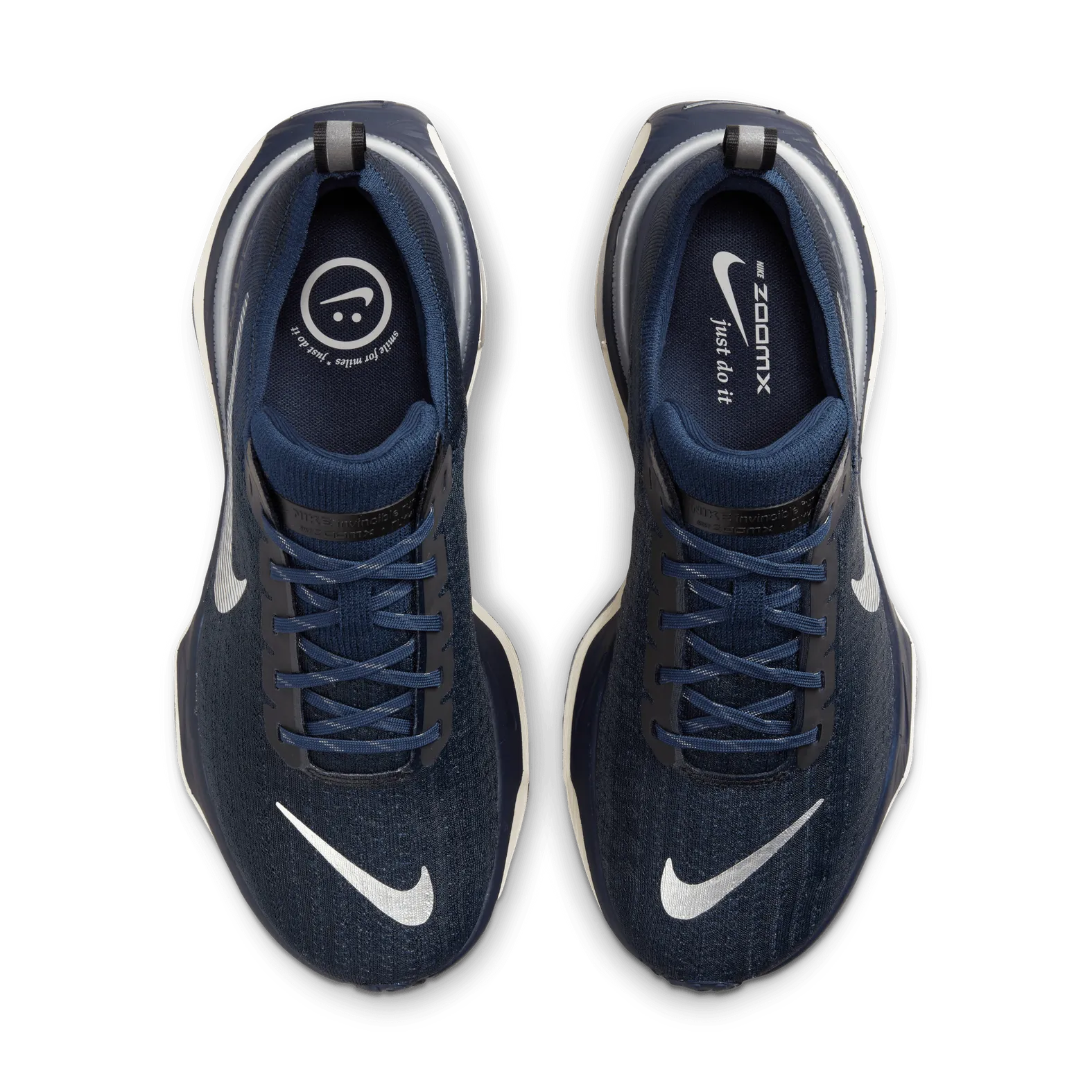 Nike ZoomX Invincible Run Flyknit 3 “College Navy/Metallic Silver” Nike ZoomX Invincible Run Flyknit 3 – Fit2Run main image 4