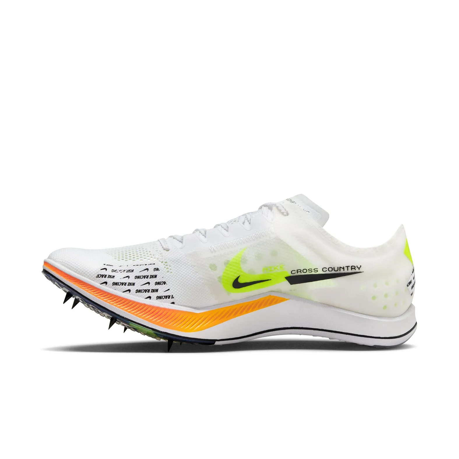 Nike Unisex ZoomX Dragonfly XC White/Black/Total Orange/Laser Orange