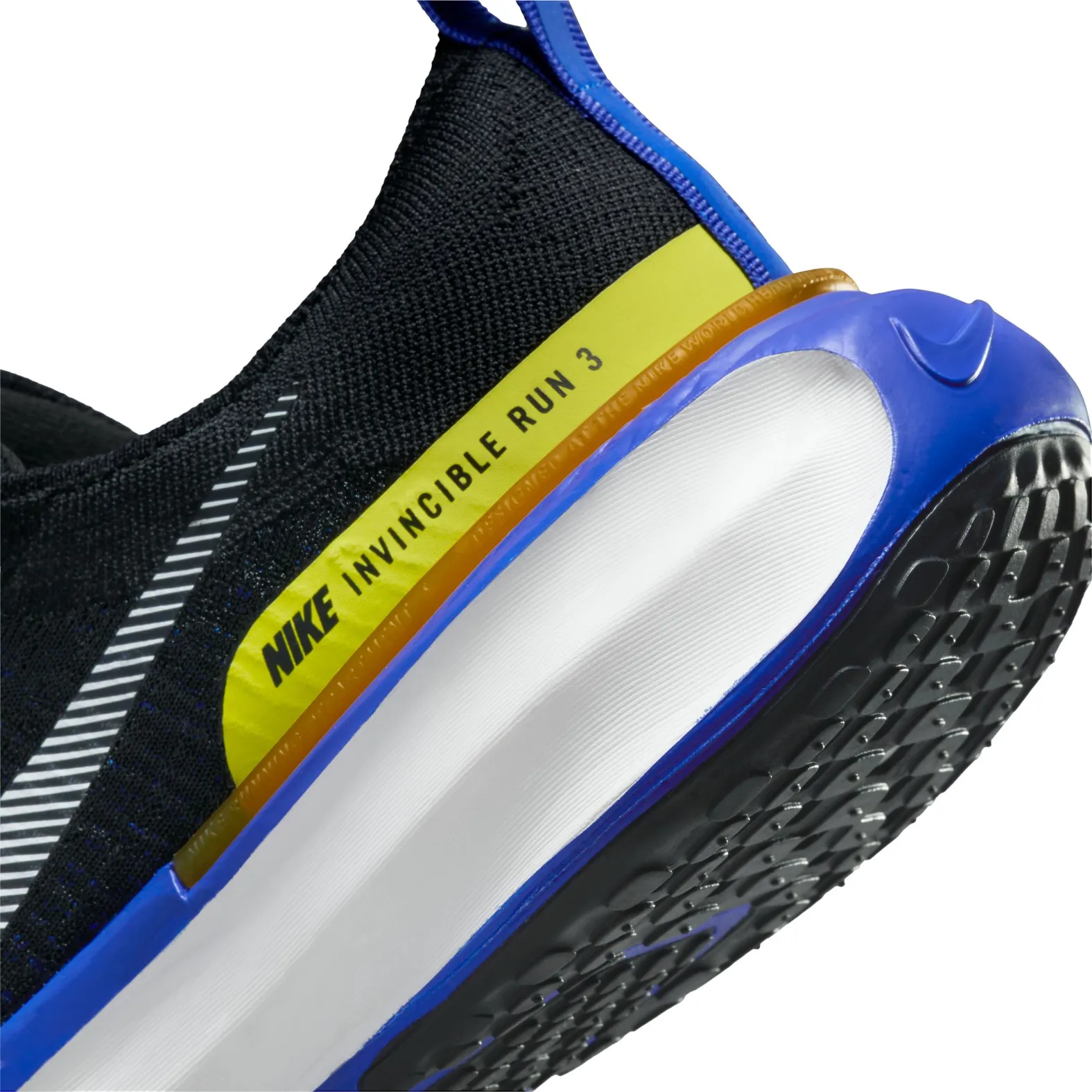 Nike ZoomX Invincible Run Flyknit 3 “Black/White-Racer Blue” Nike Zoomx Invincible Run FK 3 Black / White - Nov 2023  main image 2