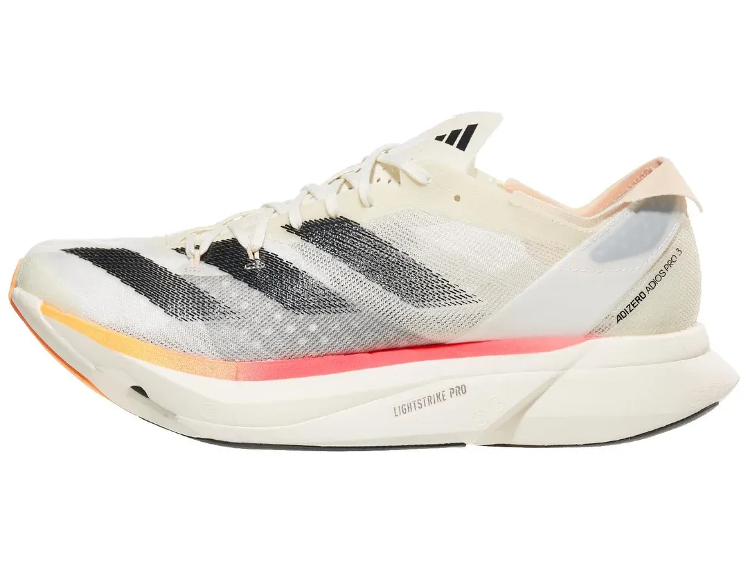 ADIDAS Women's Adizero Adios Pro 3 IVORY/IRONMT/CRYSAN