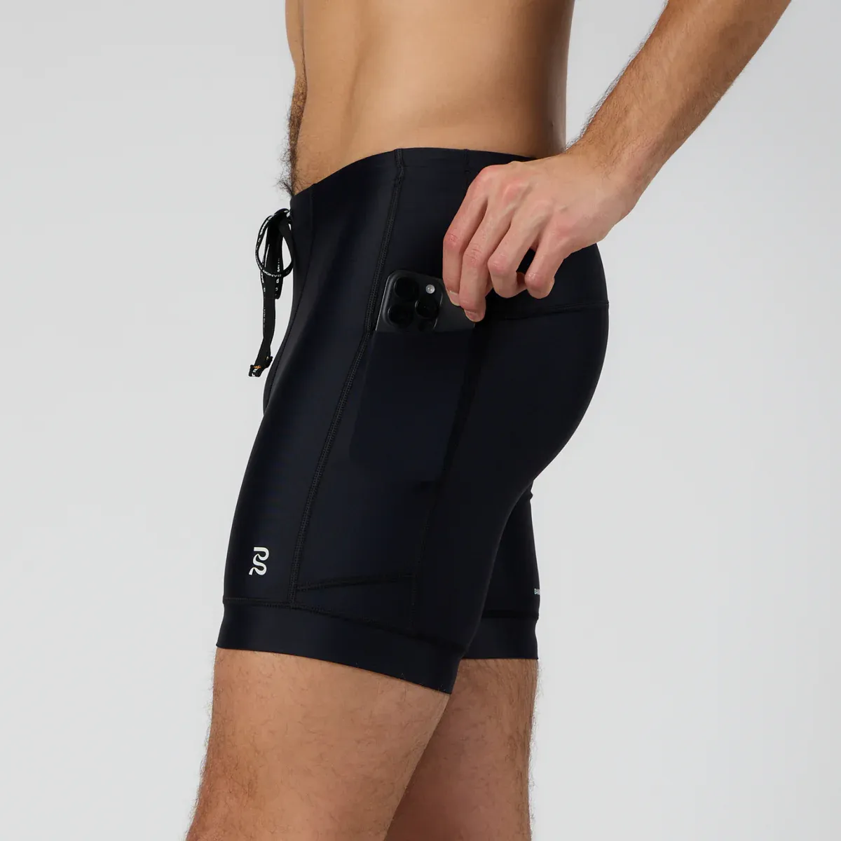 BANDIT Men's Superbeam Next Gen 7 Pocket 1/4 Tight Black