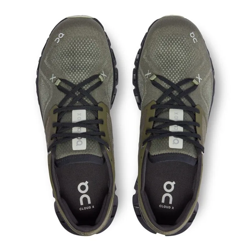 On Cloud X 3 Running Shoes OC All Olive Reseda Men\'s Size 8.5 Sneakers Athletic ON Cloud X 3 Olive Reseda for sale | eBay main image 3