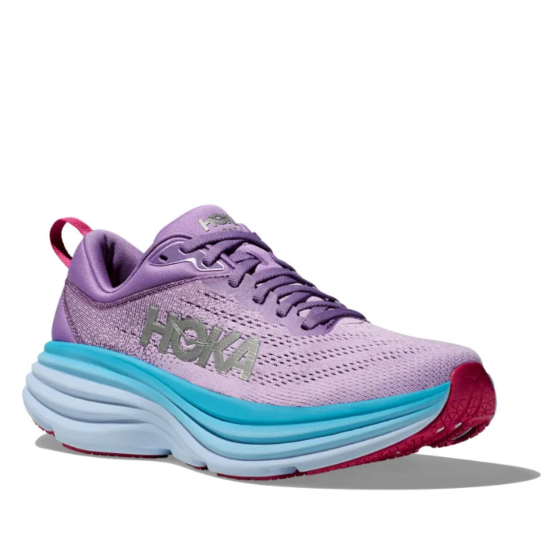 Women's HOKA Bondi 8 - Chalk Violet/Pastel Lilac - Goodmiles